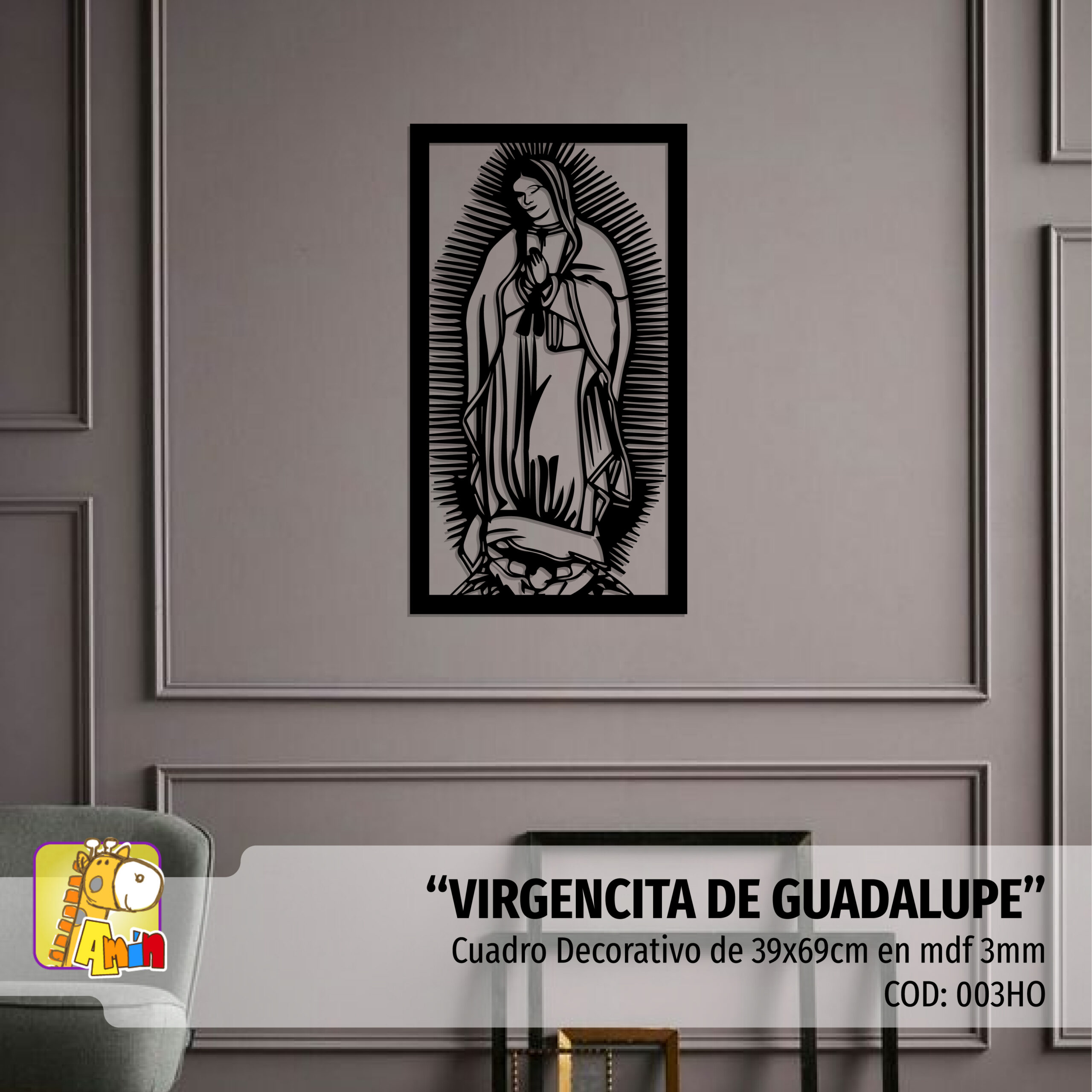 Cuadro Virgen de Guadalupe