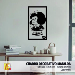 Cuadro Decorativo Mafalda
