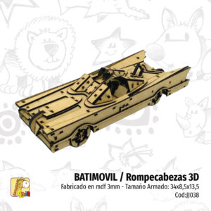 Batimóvil — Rompecabezas 3D