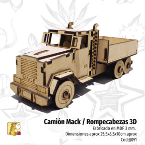 Camión Mack — Rompecabezas 3D