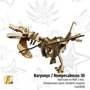 Baryonyx — Rompecabezas 3D