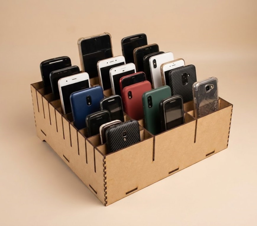 Organizador de celulares